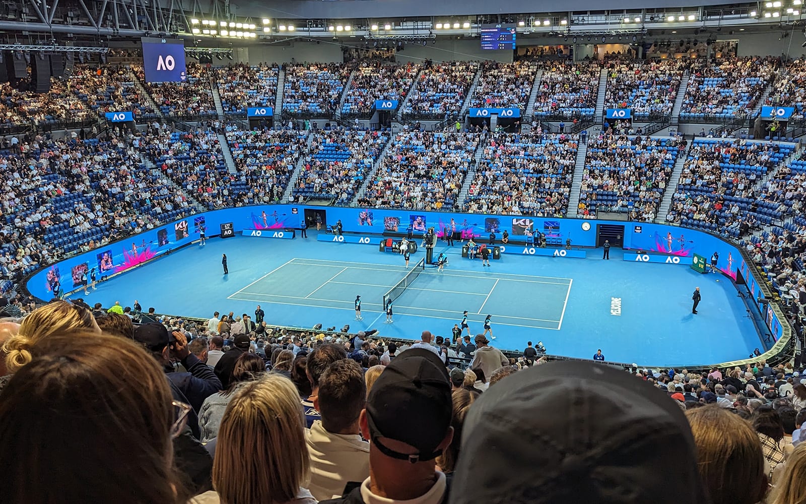Australian Open for Tennis Australia — Gameday motion graphics work by Matt Peters