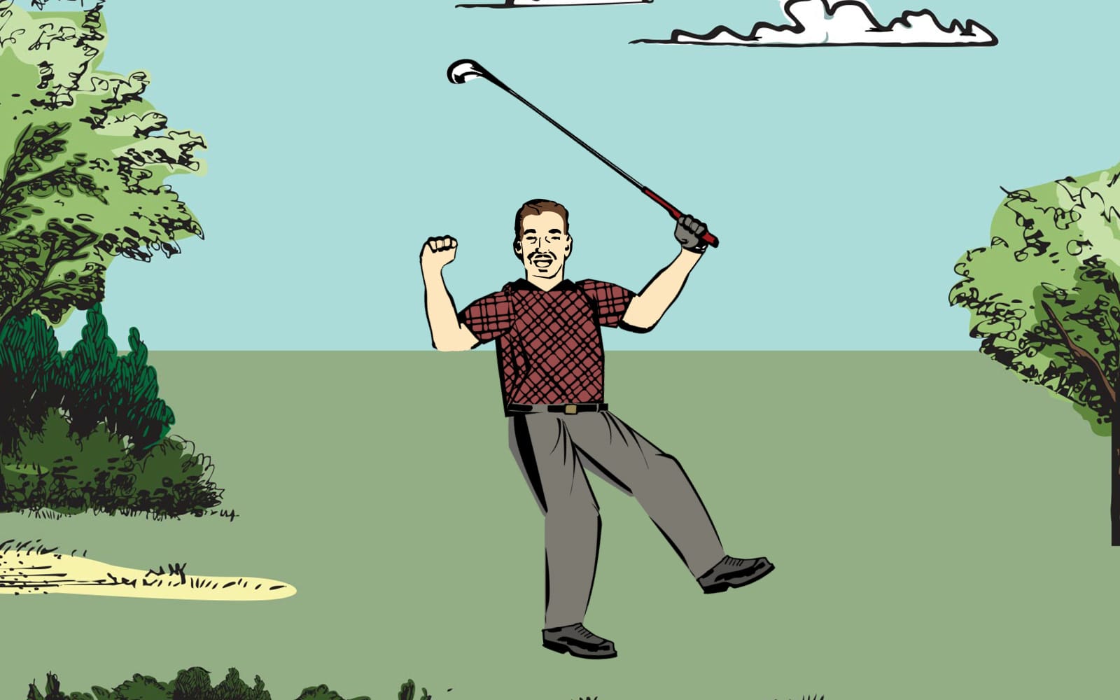 Holey Moley for Holey Moley Golf Club — Broadcast motion graphics work by Matt Peters